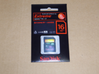 SAN Disk Extreme16GBBőSDHC MemoryCardł